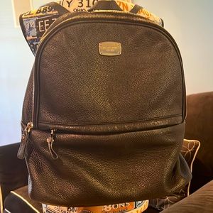 MICHAEL KORS leather backpack